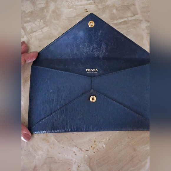 PRADA Gold Plated Limited Edition Wallet - Picture 6 of 9